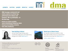 Tablet Screenshot of dmassociates.com